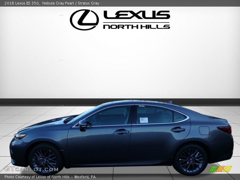 Nebula Gray Pearl / Stratus Gray 2018 Lexus ES 350