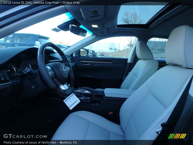 Nebula Gray Pearl / Stratus Gray 2018 Lexus ES 350