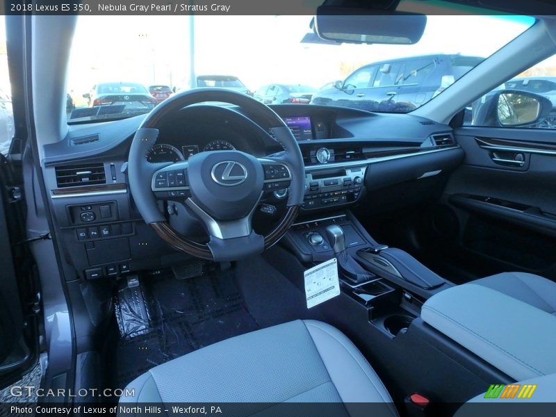 Nebula Gray Pearl / Stratus Gray 2018 Lexus ES 350