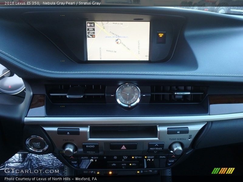 Nebula Gray Pearl / Stratus Gray 2018 Lexus ES 350