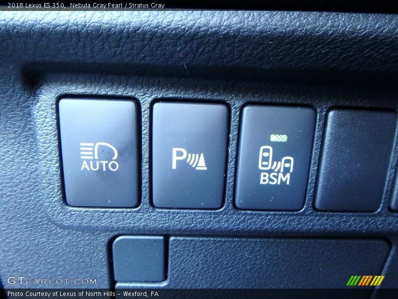 Nebula Gray Pearl / Stratus Gray 2018 Lexus ES 350