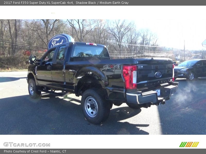 Shadow Black / Medium Earth Gray 2017 Ford F350 Super Duty XL SuperCab 4x4