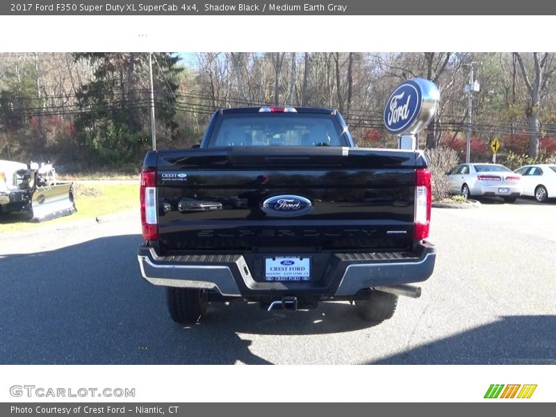 Shadow Black / Medium Earth Gray 2017 Ford F350 Super Duty XL SuperCab 4x4