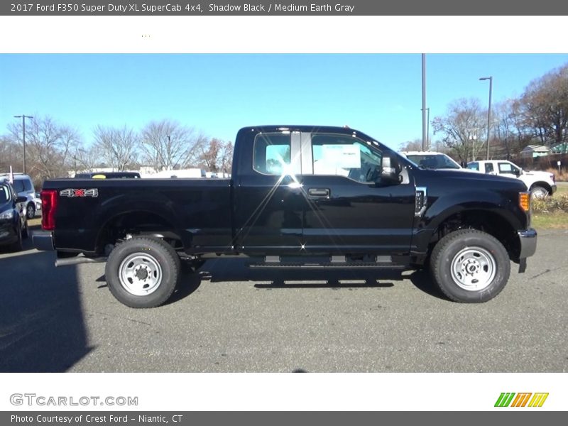 Shadow Black / Medium Earth Gray 2017 Ford F350 Super Duty XL SuperCab 4x4