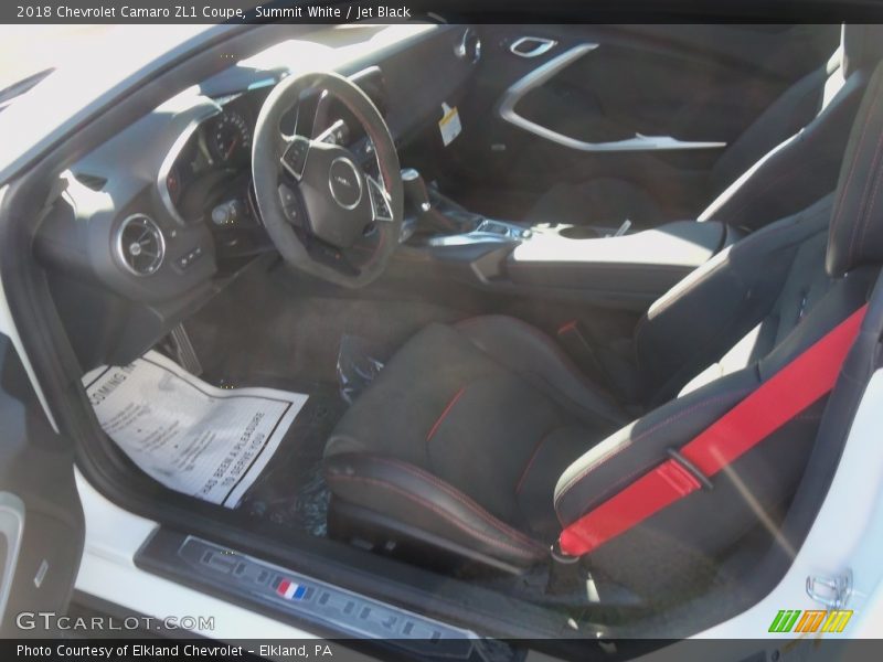  2018 Camaro ZL1 Coupe Jet Black Interior