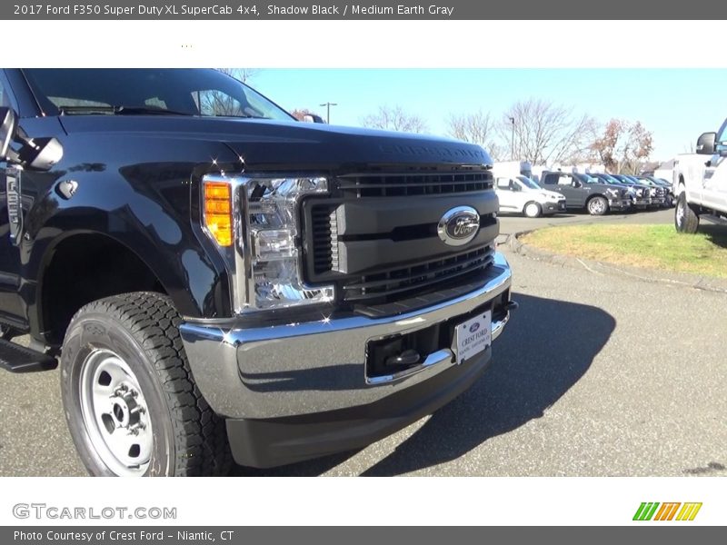 Shadow Black / Medium Earth Gray 2017 Ford F350 Super Duty XL SuperCab 4x4