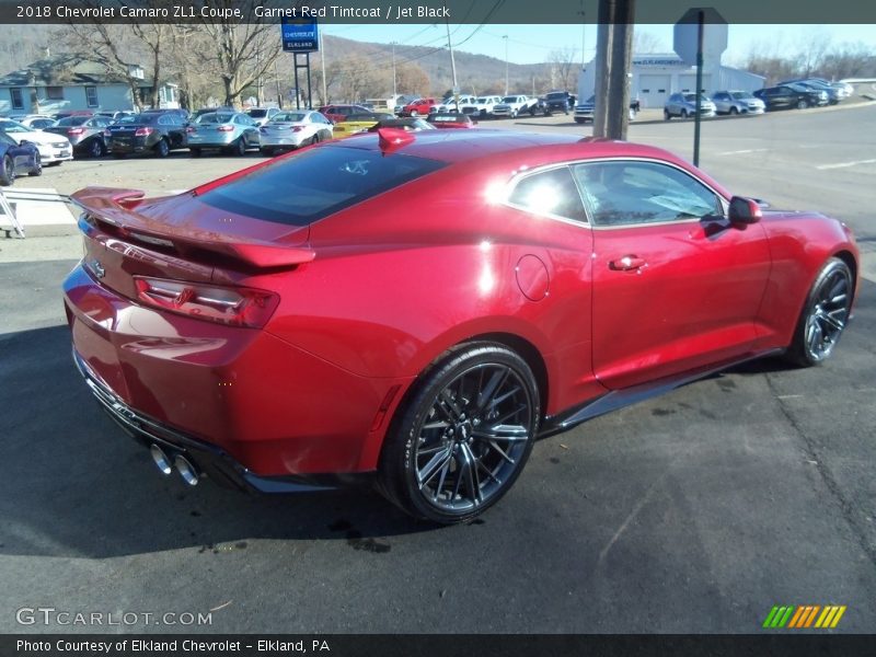 Garnet Red Tintcoat / Jet Black 2018 Chevrolet Camaro ZL1 Coupe