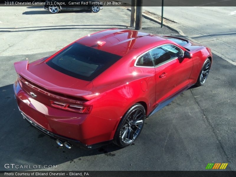 Garnet Red Tintcoat / Jet Black 2018 Chevrolet Camaro ZL1 Coupe