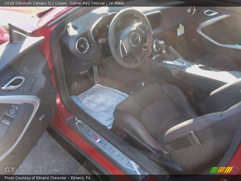 Garnet Red Tintcoat / Jet Black 2018 Chevrolet Camaro ZL1 Coupe