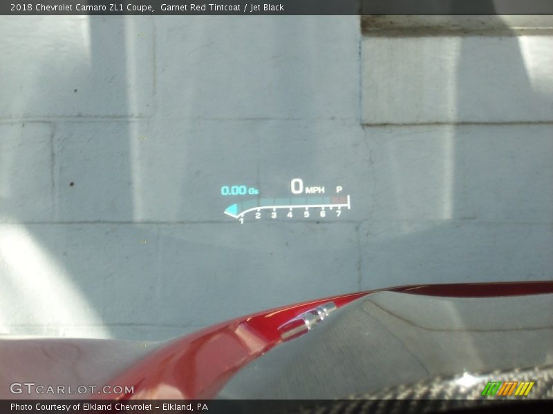 Garnet Red Tintcoat / Jet Black 2018 Chevrolet Camaro ZL1 Coupe
