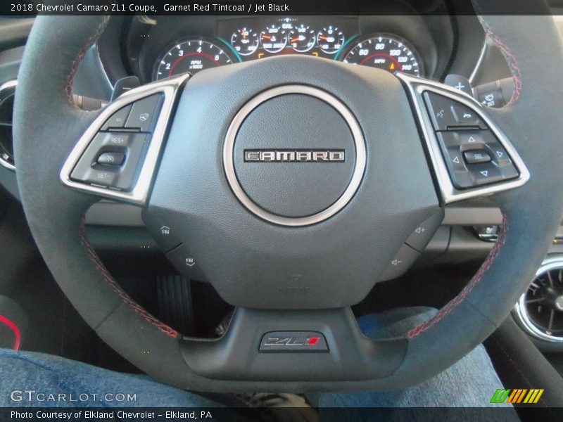Garnet Red Tintcoat / Jet Black 2018 Chevrolet Camaro ZL1 Coupe