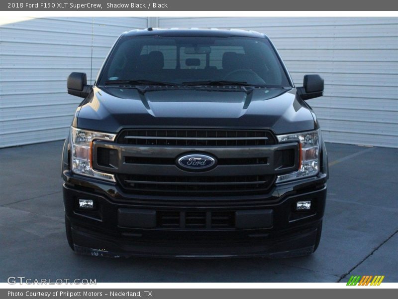 Shadow Black / Black 2018 Ford F150 XLT SuperCrew