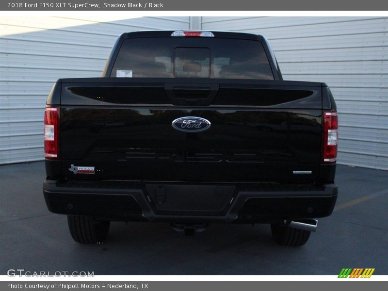 Shadow Black / Black 2018 Ford F150 XLT SuperCrew