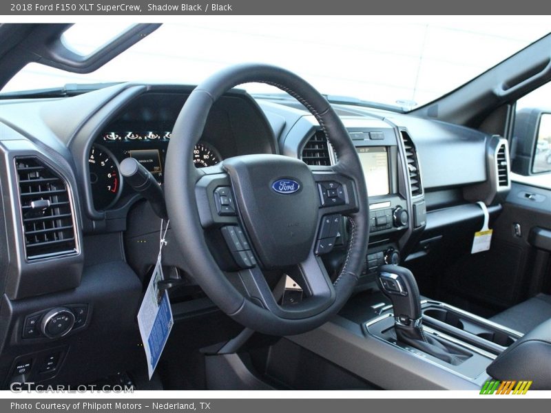 Shadow Black / Black 2018 Ford F150 XLT SuperCrew