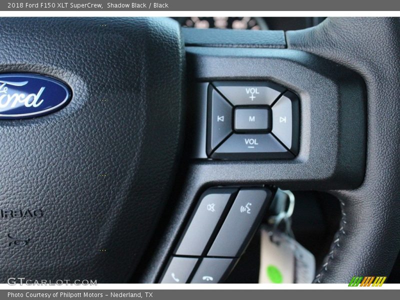 Shadow Black / Black 2018 Ford F150 XLT SuperCrew