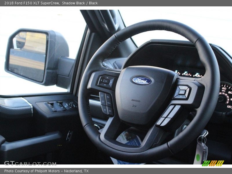 Shadow Black / Black 2018 Ford F150 XLT SuperCrew