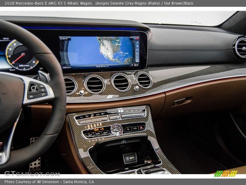 designo Selenite Grey Magno (Matte) / Nut Brown/Black 2018 Mercedes-Benz E AMG 63 S 4Matic Wagon