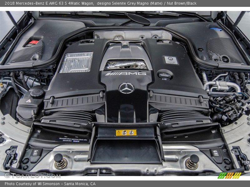  2018 E AMG 63 S 4Matic Wagon Engine - 4.0 Liter AMG biturbo DOHC 32-Valve VVT V8