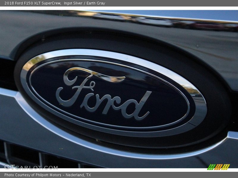 Ingot Silver / Earth Gray 2018 Ford F150 XLT SuperCrew