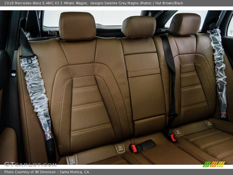 Rear Seat of 2018 E AMG 63 S 4Matic Wagon