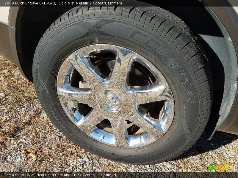 Gold Mist Metallic / Cocoa/Cashmere 2009 Buick Enclave CXL AWD