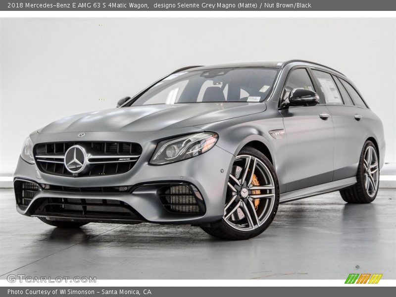  2018 E AMG 63 S 4Matic Wagon designo Selenite Grey Magno (Matte)