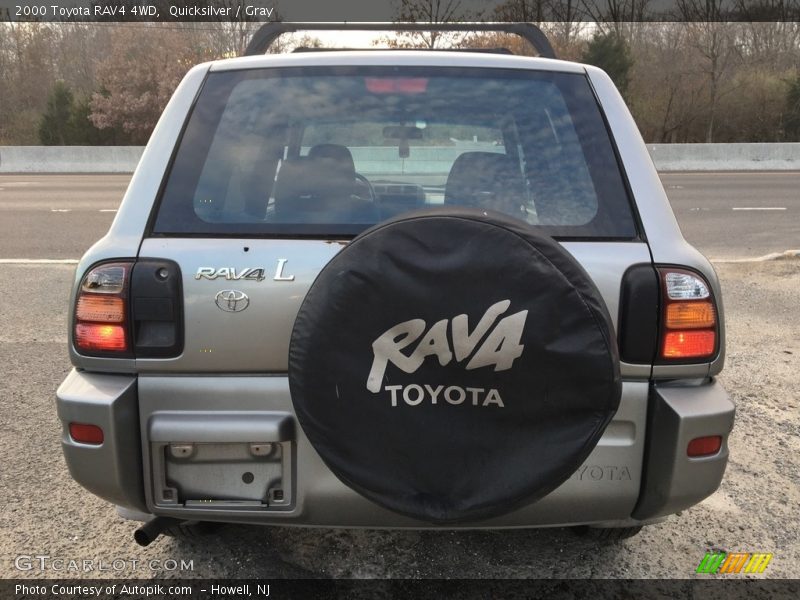 Quicksilver / Gray 2000 Toyota RAV4 4WD