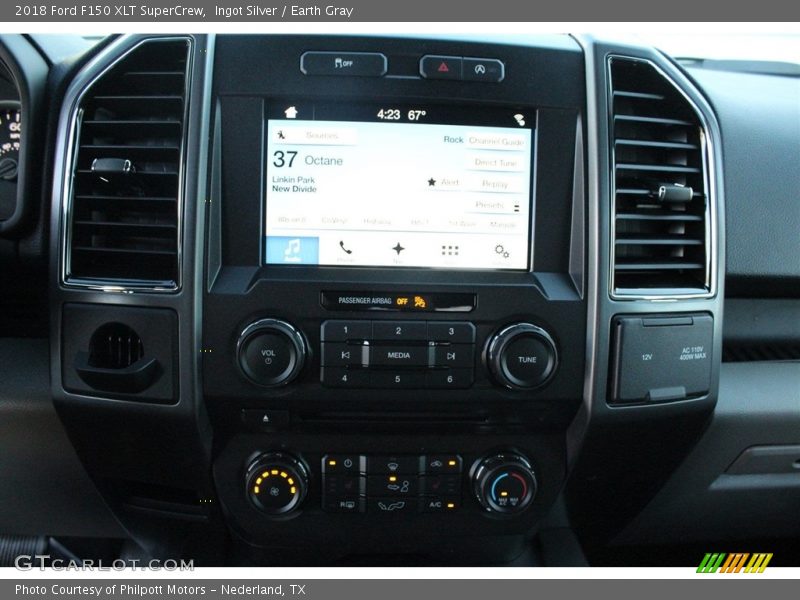 Ingot Silver / Earth Gray 2018 Ford F150 XLT SuperCrew