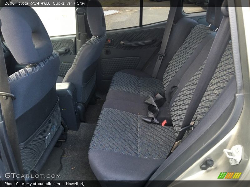 Quicksilver / Gray 2000 Toyota RAV4 4WD
