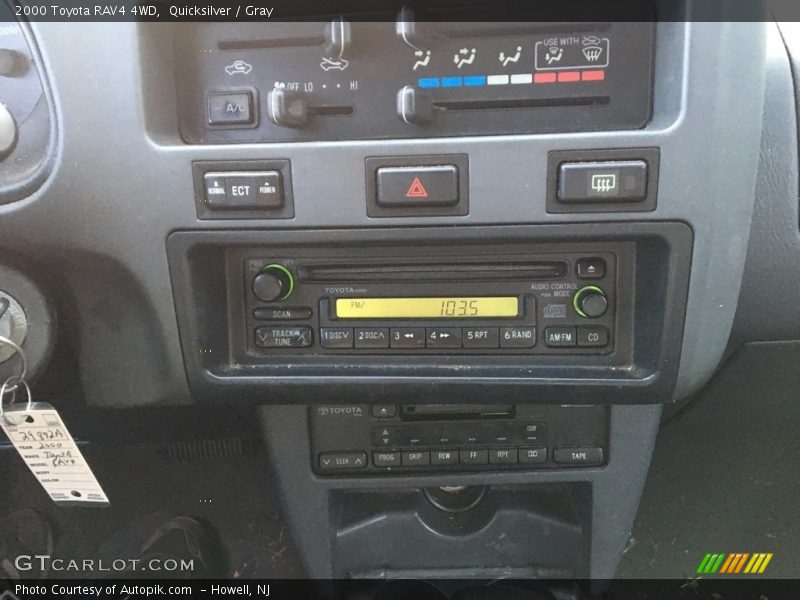 Quicksilver / Gray 2000 Toyota RAV4 4WD