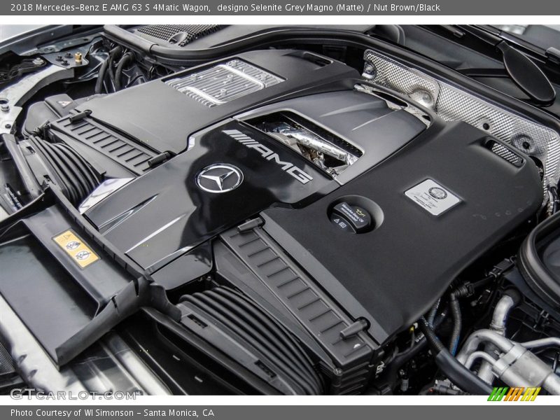  2018 E AMG 63 S 4Matic Wagon Engine - 4.0 Liter AMG biturbo DOHC 32-Valve VVT V8