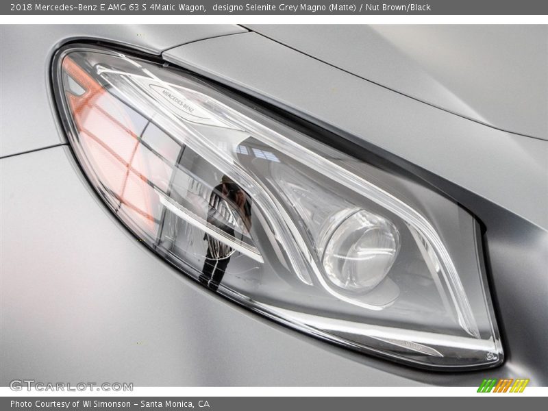designo Selenite Grey Magno (Matte) / Nut Brown/Black 2018 Mercedes-Benz E AMG 63 S 4Matic Wagon