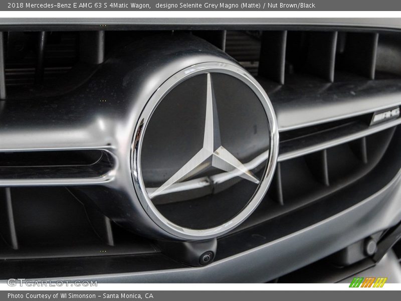 designo Selenite Grey Magno (Matte) / Nut Brown/Black 2018 Mercedes-Benz E AMG 63 S 4Matic Wagon