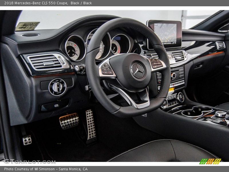 Black / Black 2018 Mercedes-Benz CLS 550 Coupe