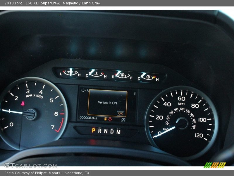 Magnetic / Earth Gray 2018 Ford F150 XLT SuperCrew