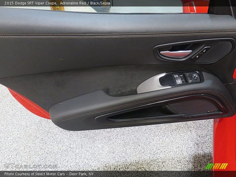Adrenaline Red / Black/Sepia 2015 Dodge SRT Viper Coupe