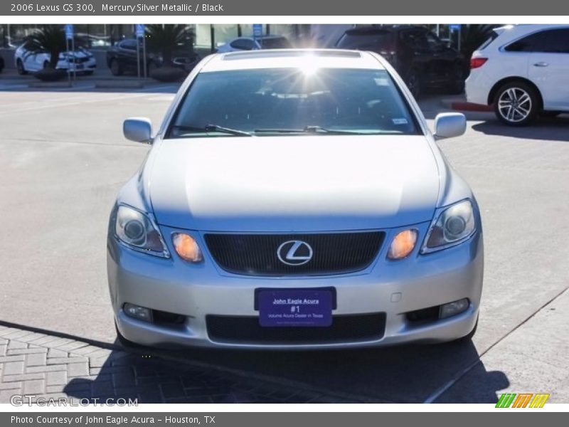 Mercury Silver Metallic / Black 2006 Lexus GS 300