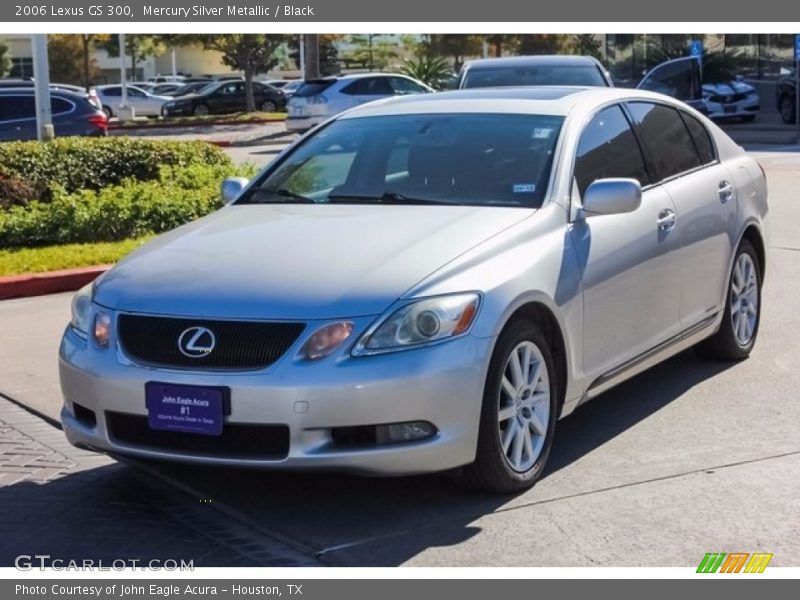 Mercury Silver Metallic / Black 2006 Lexus GS 300