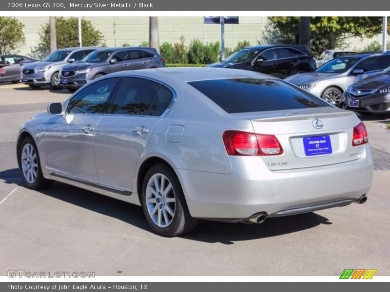 Mercury Silver Metallic / Black 2006 Lexus GS 300