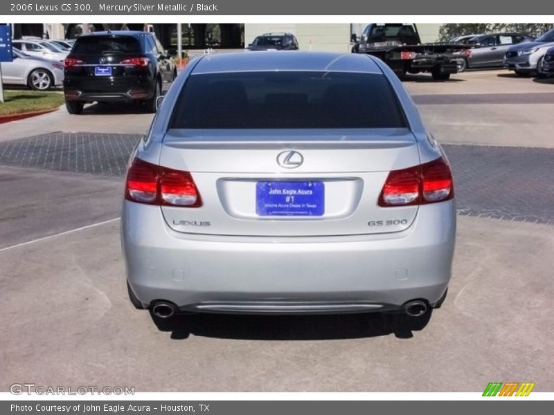 Mercury Silver Metallic / Black 2006 Lexus GS 300