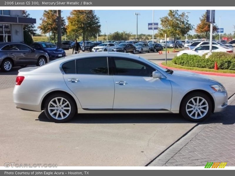 Mercury Silver Metallic / Black 2006 Lexus GS 300