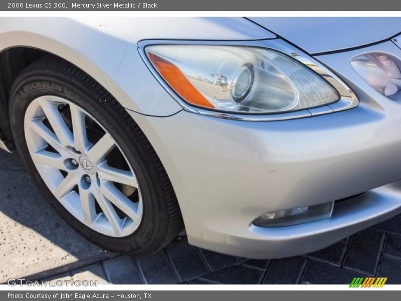 Mercury Silver Metallic / Black 2006 Lexus GS 300