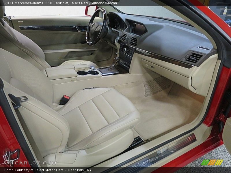 Mars Red / Almond/Mocha 2011 Mercedes-Benz E 550 Cabriolet