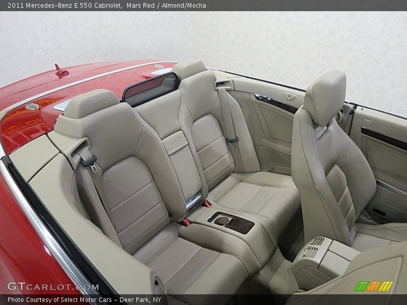 Mars Red / Almond/Mocha 2011 Mercedes-Benz E 550 Cabriolet