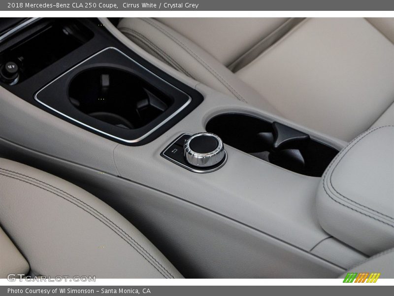 Cirrus White / Crystal Grey 2018 Mercedes-Benz CLA 250 Coupe