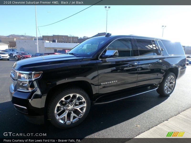 Black / Jet Black 2018 Chevrolet Suburban Premier 4WD