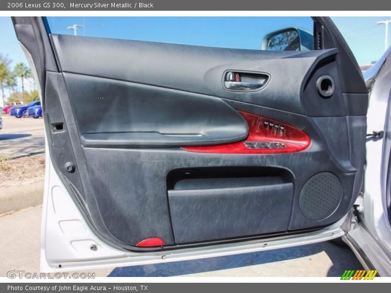 Mercury Silver Metallic / Black 2006 Lexus GS 300