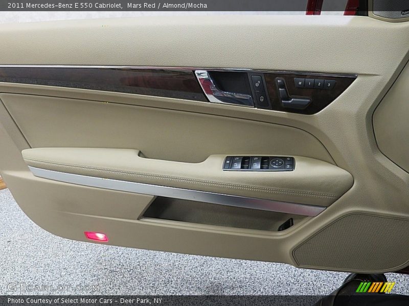 Mars Red / Almond/Mocha 2011 Mercedes-Benz E 550 Cabriolet