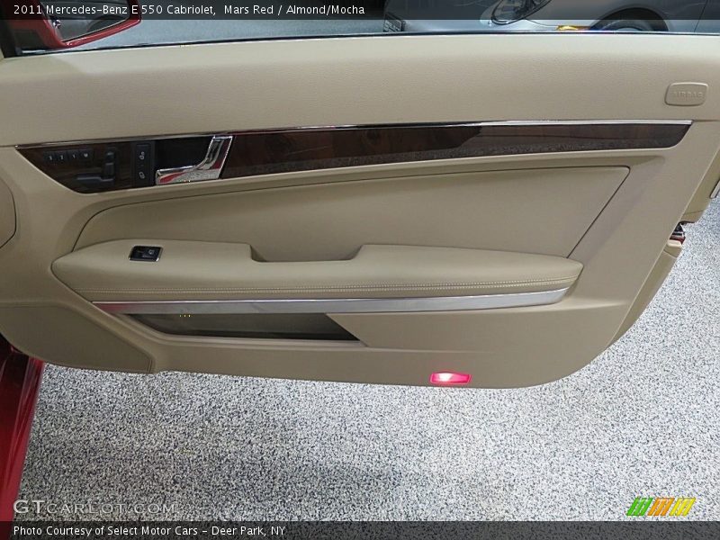 Mars Red / Almond/Mocha 2011 Mercedes-Benz E 550 Cabriolet