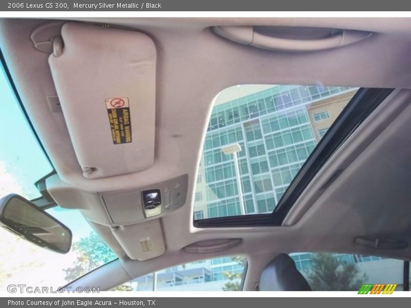 Mercury Silver Metallic / Black 2006 Lexus GS 300